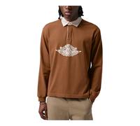 Jordan Flight Essentials Rugby T-Shirt 'Light British Tan Sail Shadow Brown' IM9148-281 XXL