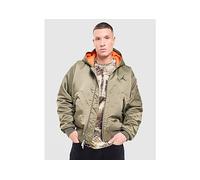 Jordan Flight Hooded Bomber Jacket - Green - Mens S