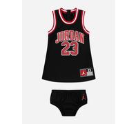 Jordan Girls 23 Jersey Dress in Black - Black - 18 Mths