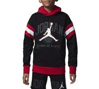 Jordan Gym 23 Boys' Hooded Sweatshirt Black, Black/Red/White, 8-10 anni