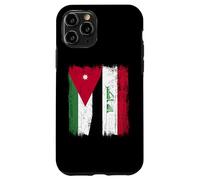 Jordan Iraq Half Flag Jordanian Iraqi Jersey Case for iPhone 11 Pro