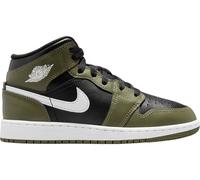 Air Jordan 1 Mid Older Kids GS Black