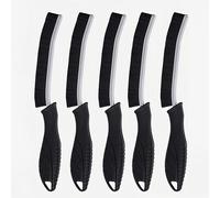 JORDAN&JUDY Long Handle Gap Cleaning Brush - Leaf Handle 5-Pack