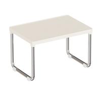 JORDAN&JUDY Telescopic Storage Shelf Dorm Bathroom Home Use Countertop Multi-Functional Organizer - High Version 20*31.5*18.5cm 1 pc