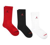 Jordan Kids Jumpman Crew Socks, Gym Red, 5/7 Years