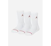 Jordan Kids Jumpman Crew Socks Set in White - White - 4 - 5 Yrs