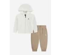 Jordan Kids MJ Brooklyn Fleece FZ Tracksuit in Beige - Beige - 12 months