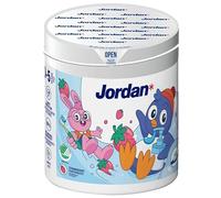 Jordan ® | Kids Toothpaste Refill 0-5 Years | Strawberry Flavour | Refill for Pump Dispenser | 98% Natural Ingredients | 0% SLS | Gentle Cavity Protection | 150 ml