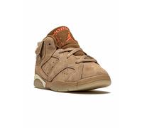 Jordan Kids x Travis Scott Air Jordan 6 Retro "British Khaki" sneakers - Brown 10 Baby