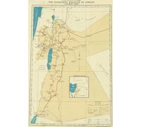 Jordan Map Journal: Vintage Map Notebook