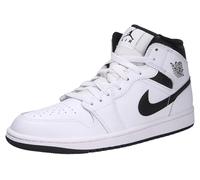Jordan Men's 1 Mid White/Black-White-Black (DQ8426 132), White/Black-white-black, 11 UK