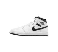 Jordan Men's 1 Mid White/Black-White-Black (DQ8426 132), White/Black-white-black, 13 UK