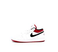 Jordan Men's Air 1 Low (GS) 553560 118, Size, White Gym Red Black, 5.5 UK