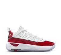 Jordan Mens Air Max Aura 7 Shoes in .White/Red - Size UK 9