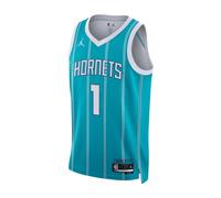 Jordan Nba Charlotte Hornets Icon Edition Lamelo Ball Dri-fit Swingman Jersey Blue C415