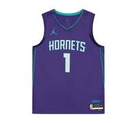 Jordan Nba Charlotte Hornets Statement Edition Lamelo Ball Dri-fit Swingman Jersey Purple C567