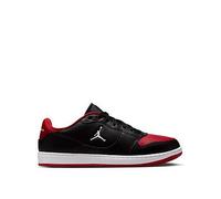 Jordan Nike Mens Access Court Low Shoes, Black/White-Gym Red, Size 12, Men Black/White-Gym Red
