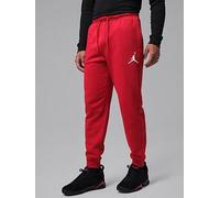 Jordan Nike Mens Jumpman Fleece Pants, Gym Red/White, Size S, Men Gym Red/White