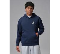 Jordan Nike Mens Jumpman Fleece Pullover Hoodie, Midnight Navy/White, Size L, Men Midnight Navy/White