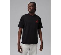 Jordan Nike Mens Jumpman T-Shirt, Black/Gym Red, Size S, Men Black/Gym Red