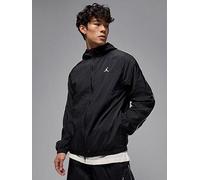 Jordan Nike Mens Sport Classic Hooded Jacket, Black/White, Size M, Men Black/White