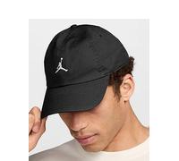 Jordan Nike Unisex Club Unstructured Curved Bill Cap, Black/White, Size S/M, Men Black/White