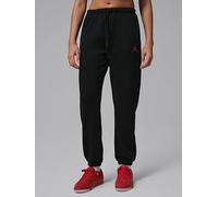 Jordan Nike Womens Jumpman Fleece Pants, Black/Gym Red, Size M, Women Black/Gym Red