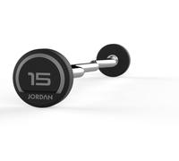 Jordan Premium Rubber Barbells - Curl Bars