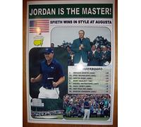 Jordan Spieth 2015 US Masters champion - souvenir print