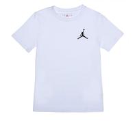 Jordan -T-Shirt -Ribbed Crew Neck - Standard Fit Logo, White, XL