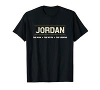 JORDAN - the Man the Myth the LEGEND | Men Boys Name - Funny T-Shirt