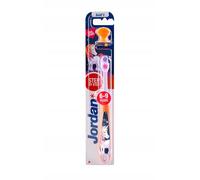 Jordan Tooth Brush Step 3, 6-8 Years, Assorted Colours, Pack of 1