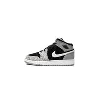 Jordan unisex-child Sneaker, Black/University Red/White, 6.5 Years