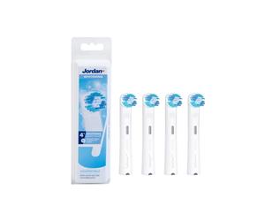 Jordan Whitening Electric Brush Heads 4 Pack