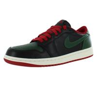 NIKE Womens Air Jordan 1 Retro Low OG Trainers CZ0775 Sneakers Shoes (UK 3.5 US 6 EU 36.5, Black Gorge Green Varsity red 036)
