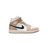 Jordan Womens Air 1 Mid WMNS Desert - Sail/Desert/Black - Size 10W, Kleur Als Op Foto, 8 UK