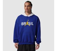 Jordan x Brazil 2026 Brooklyn Fleece Hoodie Old Royal White