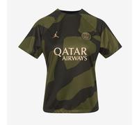 Jordan x Paris Saint Germain 23 24 Womens 4th Dri Fit Academy Pre Match SS Top