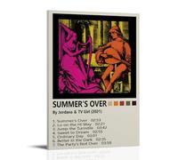 Jordana And TV Girl Summer's Over Poster Decorative Painting Canvas Mural Is Bright And Beautiful, Suitable for Office Bedroom Decorative Painting to Create The Right AtmosphereFrame-style08x12inch(20