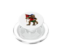 Jordanian Flag Dinosaur Roots T-Rex Pride Jordan PopSockets PopGrip for MagSafe