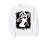Jordanian Flag Woman Travel Pride Sunglasses Hat Sweatshirt