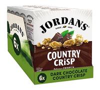 Jordans Country Crisp Dark Chocolate | Breakfast Cereal | Vegetarian | 6 PACKS of 450g