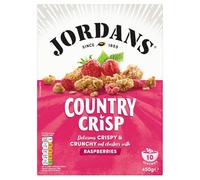 Jordans Country Crisp Raspberry | Breakfast Cereal | Vegetarian | 6 PACKS of 450 g