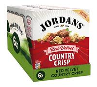 Jordans Country Crisp Red Velvet Ltd Ed | Breakfast Cereal | Vegetarian | 6 PACKS of 400g