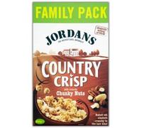 Jordans Country Crisp with Chunky Nuts (850g) - Pack of 2
