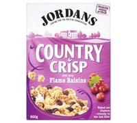 Jordans Country Crisp With Juicy Flame Raisins 500G