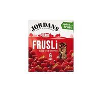 Jordans Frusli Juicy Red Berries Cereal Bars (6x30g) - Pack of 2
