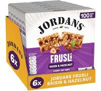 Jordans Frusli Raisin and Hazelnut 150g x 6