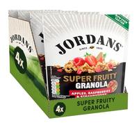 Jordans Granola Super Fruity | Breakfast Cereal | High Fibre | 4 PACKS of 500g