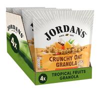 Jordans Granola Tropical | Breakfast Cereal | High Fibre | 4 PACKS of 750g